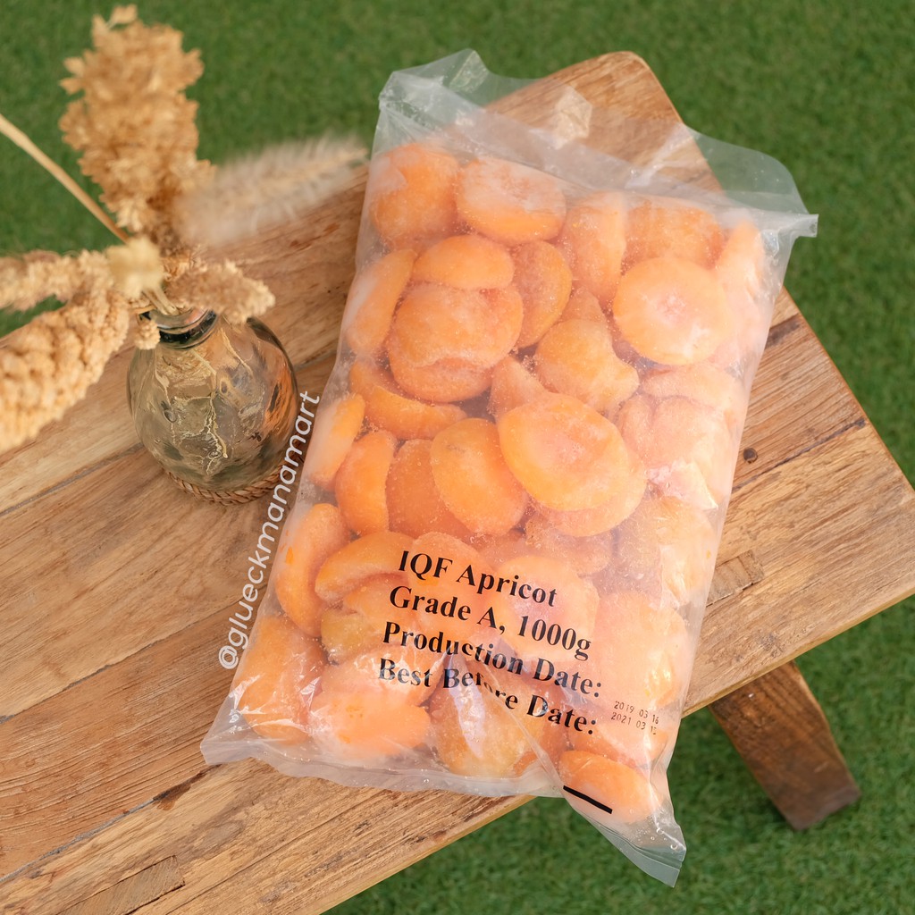 

Frozen IQF Apricot Halves 1 Kg