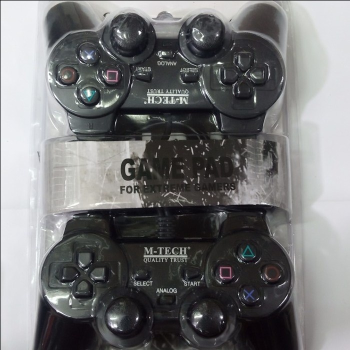 STIK PC ANALOG GETAR DOUBLE STICK GAME KOMPUTER LAPTOP USB ORIGINAL Original original