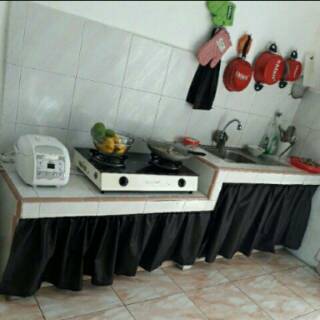 Gorden tirai korden Penutup lemari dapur kompor Shopee Gorden tirai korden Penutup lemari dapur kompor Shopee
