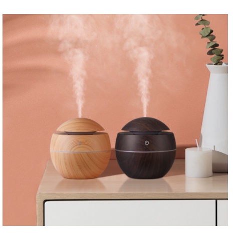 AROMA TERAPI HUMIDIFIER BULAT PURIFIER AIR DIFFUSER PORTABLE