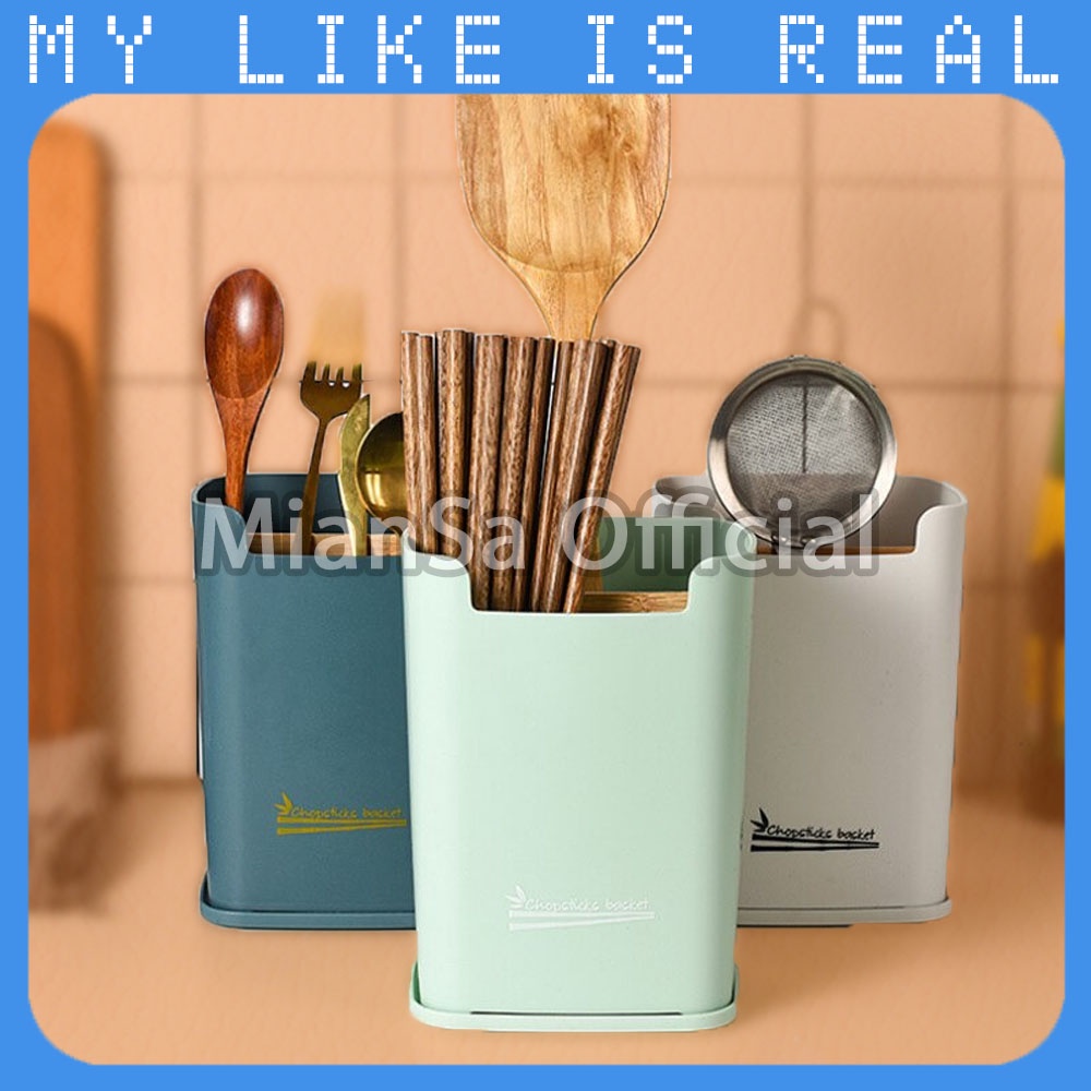MIANSA Tempat Alat Makan Sendok Garpu / Alat Tulis Kantor ATK HDH-210