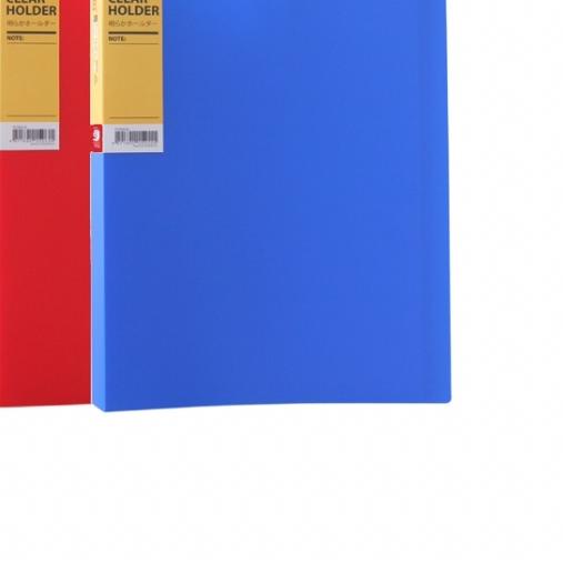 ✳ ATK0103PR 40lbr A4 Clear Holder Sheet Pronto buku map plastik file - Merah ➭