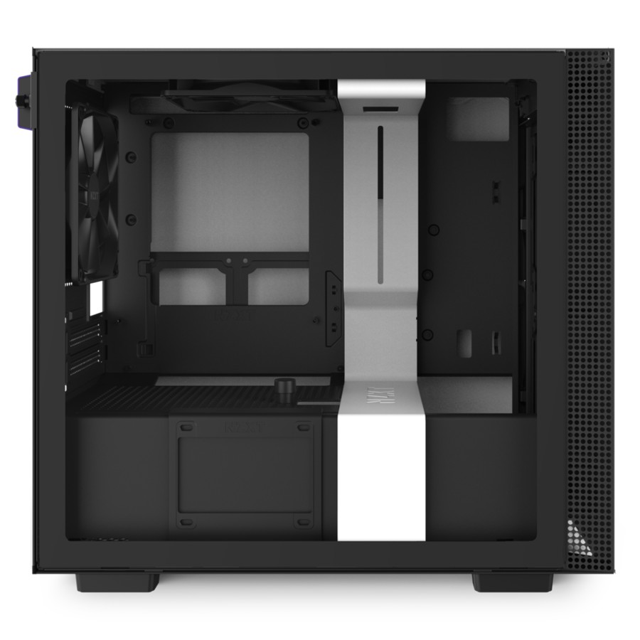 NZXT H210 Matte White Tempered Glass Mini-ITX Gaming Case [GS]