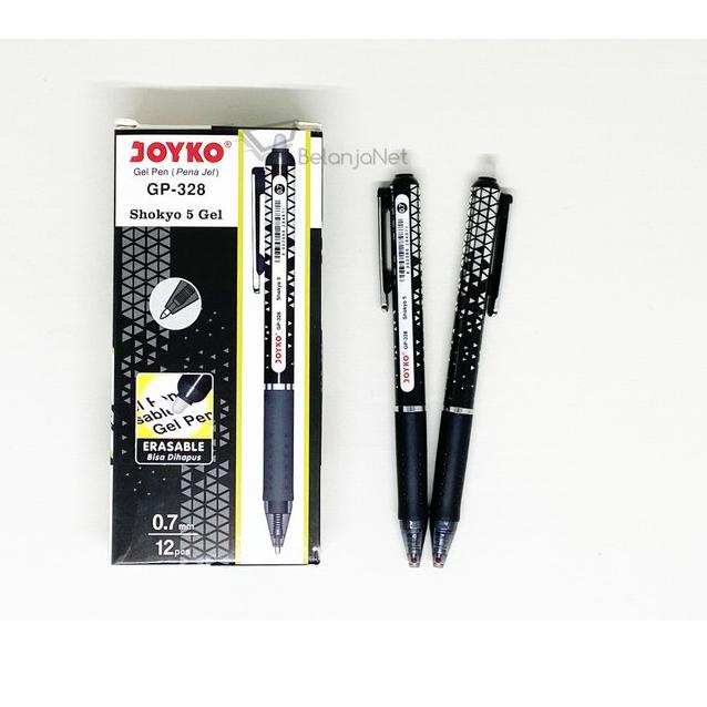 

b7lu Pulpen Gel Joyko GP-328 Shokyo 5 0.7 mm Bisa Dihapus ☍ Model Baru ＾0＾