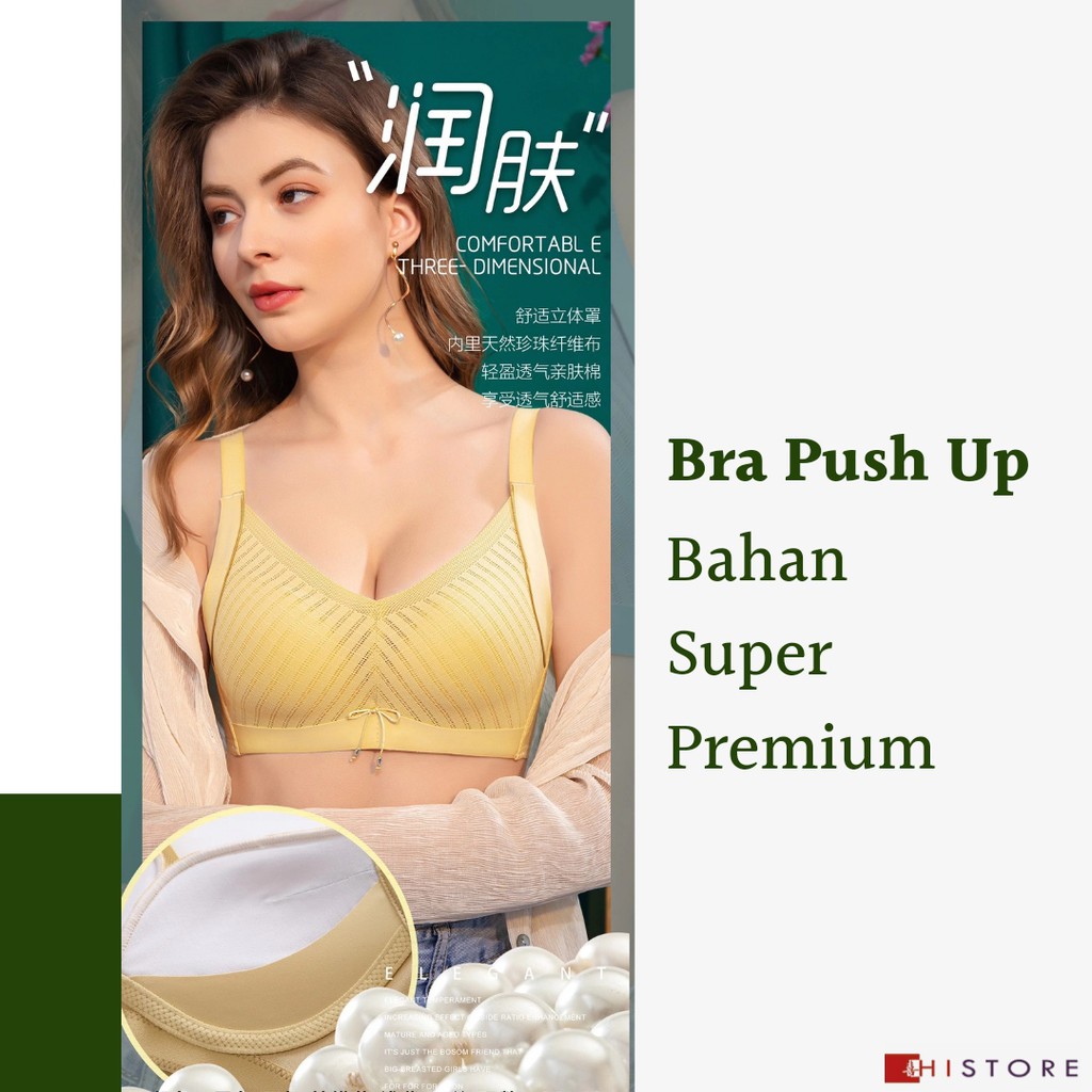 [HI] Bra Push Up Cup 3/4B Pakaian Dalam Wanita BH Sexy Bahan Super Premium 2022