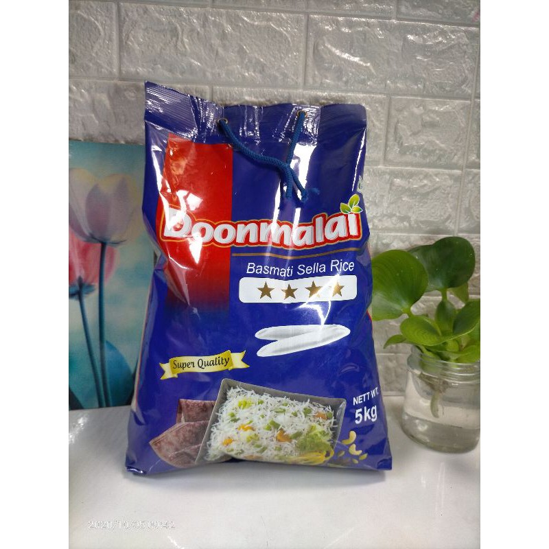 

DOONMALAI BERAS BASMATI/ BASMATI RICE 5KG