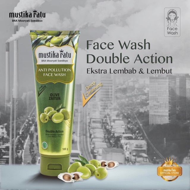 Mustika Ratu Face Wash 100gr