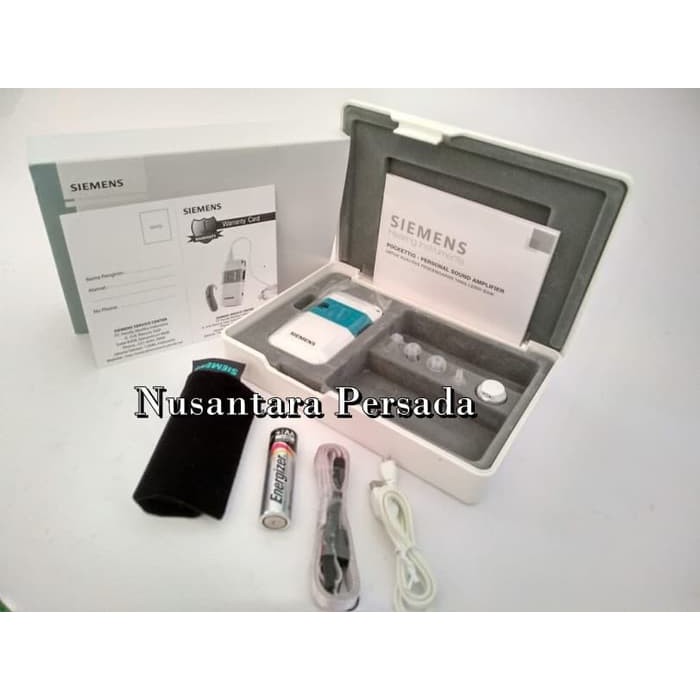 Alat Bantu Dengar Siemens Pockettio Hearing Digital Dengan Kabel