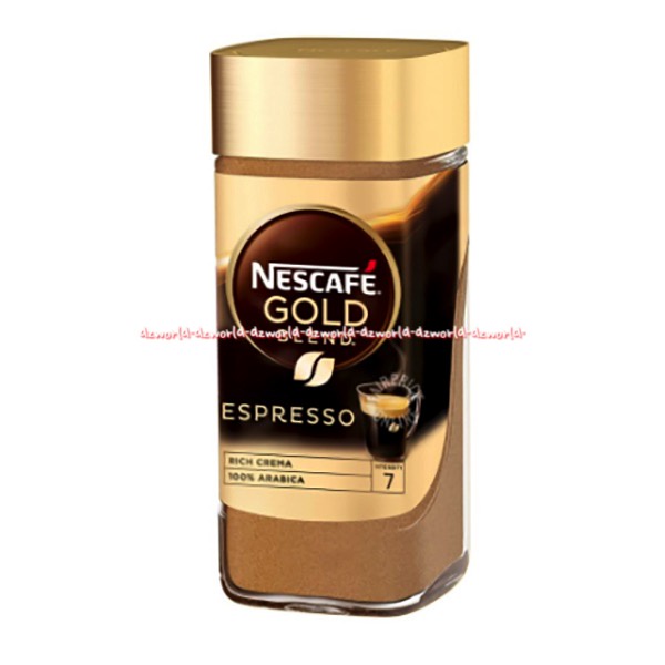 Nescafe Gold Blend Espresso 100gr Rich Crema Kopi Bubuk Halus Nescafe Kemasan Botol 100% Arabica Coffee Espreso