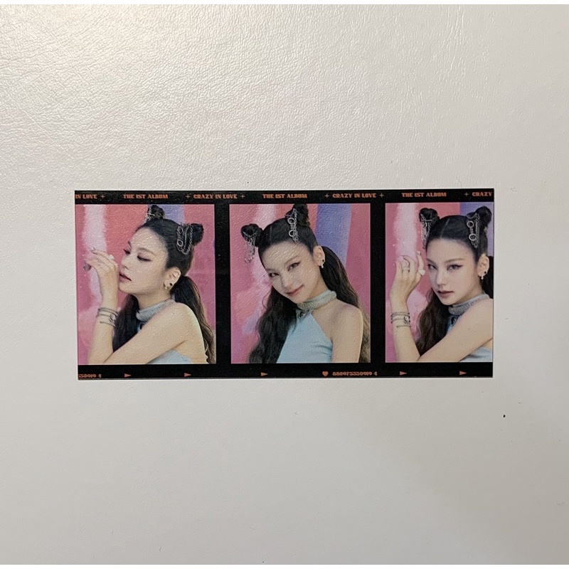 OFFICIAL FILM STRIP YEJI CIL CRAZY IN LOVE SPECIAL EDITION ALBUM SE