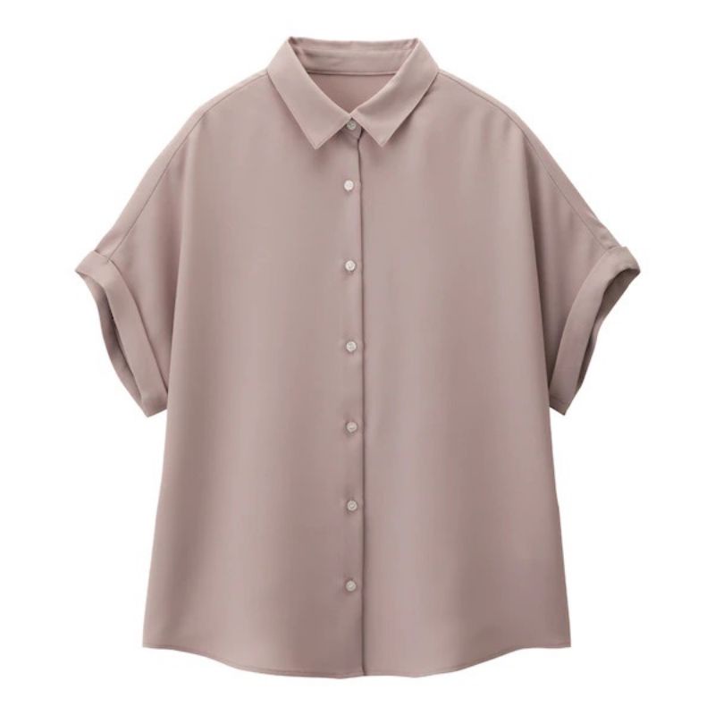 Kemeja Wanita GU* Uniqlo Airy Shirt Original Branded