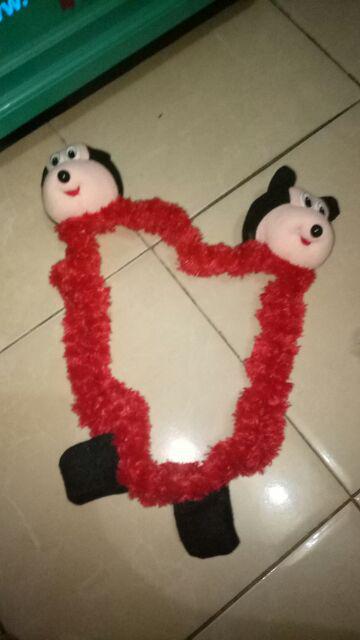Cover / Bando Kipas Karakter Bahan Mawar