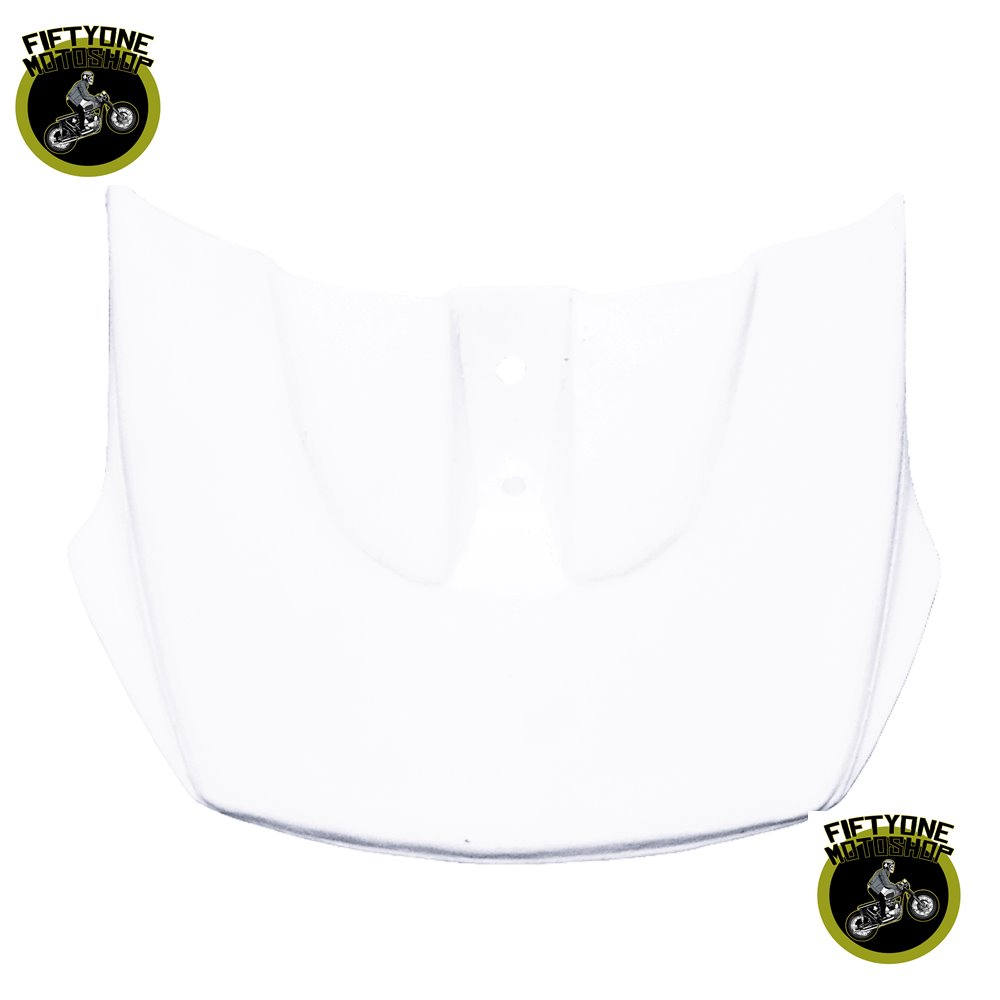 Pet Helm Trail Vintage Klasik Putih Model Acerbis Trail