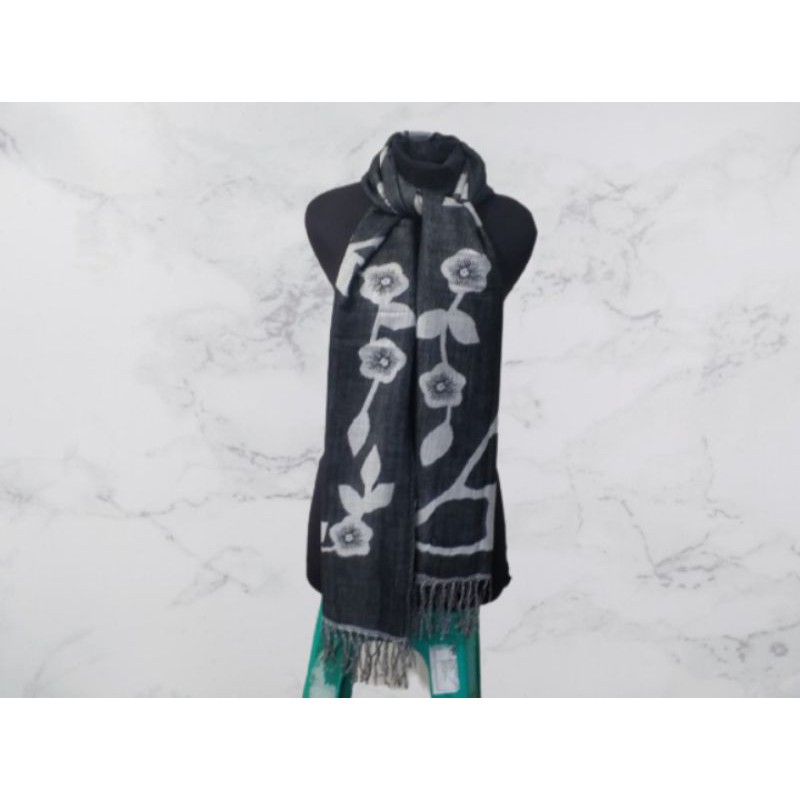 SYAL MOTIP BUNGA RANTAI//SCARF MOTIP BUNGA//PHASMINA MOTIP BUNGA