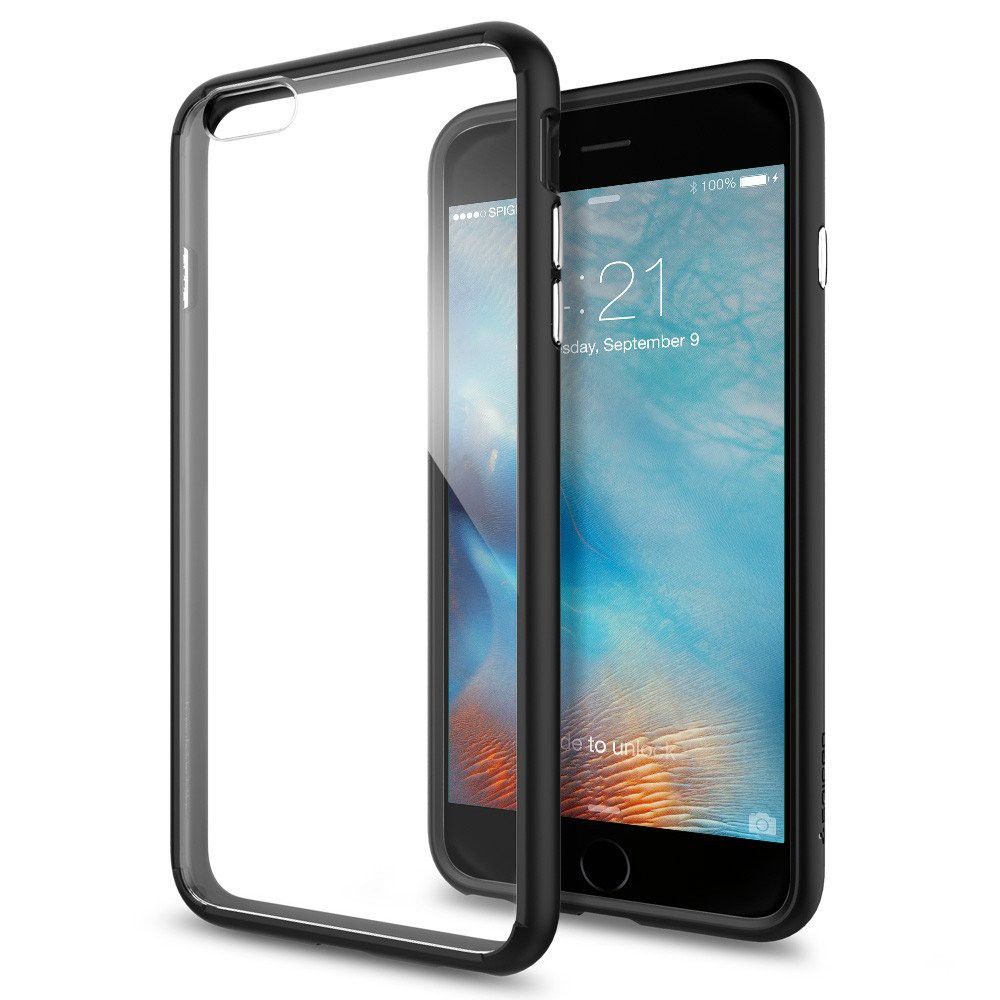 HOT SPIGEN ULTRA HYBRID IPHONE 6 PLUS / 6S PLUS CASE [BLACK]