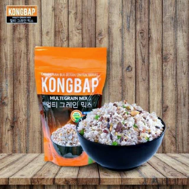 

**kongbap multi grain mix original **Campuran Beras Organik 1 Kg / SELALU READY