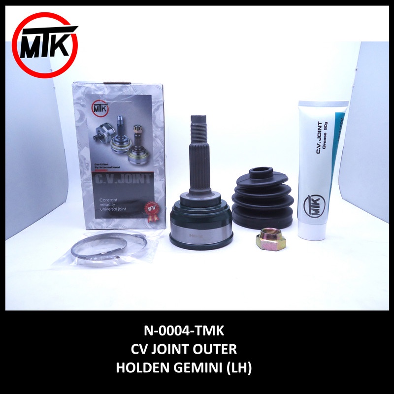 CV JOINT LUAR HOLDEN GEMINI KIRI TMK AS RODA
