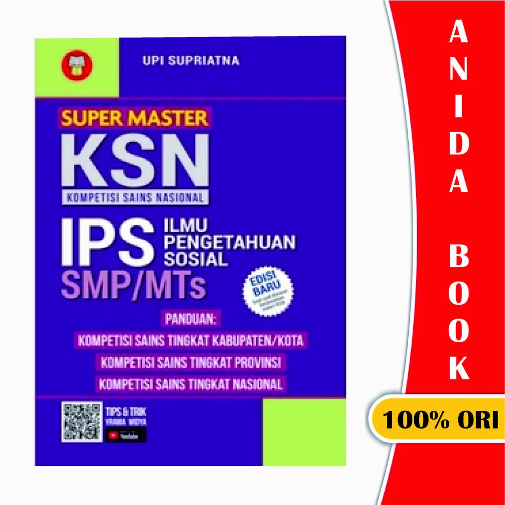 Super Master KSN IPS (Ilmu Pengetahuan Sosial) SMP/MTs - Yrama Widya