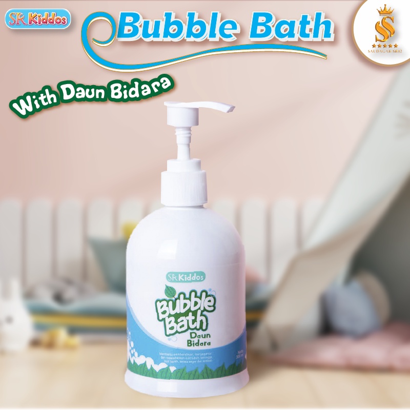 SABUN MANDI ANAK SR12 / BUBLE BATH KIDDOS / DAUN BIDARA / HERBAL / BUBLE BATH BERKUALITAS / BUBLE BATH BPOM / saudagarsr12