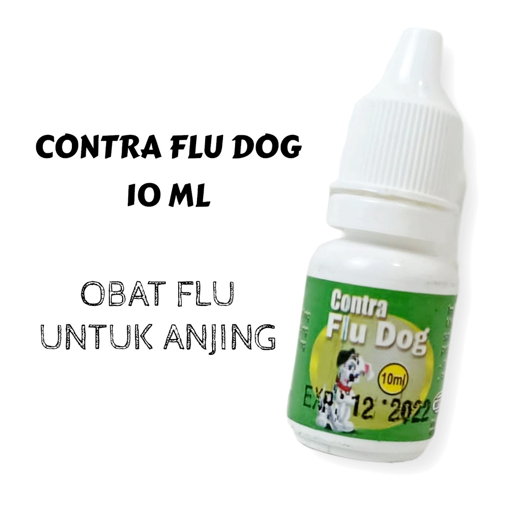 CONTRA FLU Dog 10 ML / Obat Flu Anjing Murah