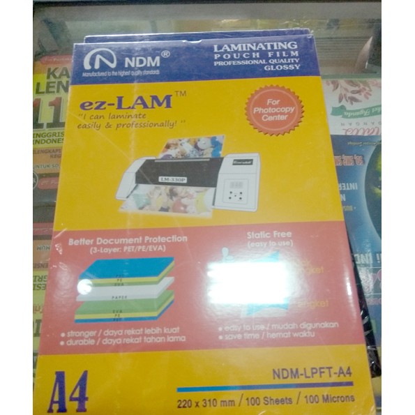 

MICA LAMINATING NDM EZ-LAM A4