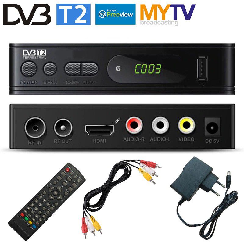 STB- Alat Menangkap Siaran Digital DVBT2-Set Top Box