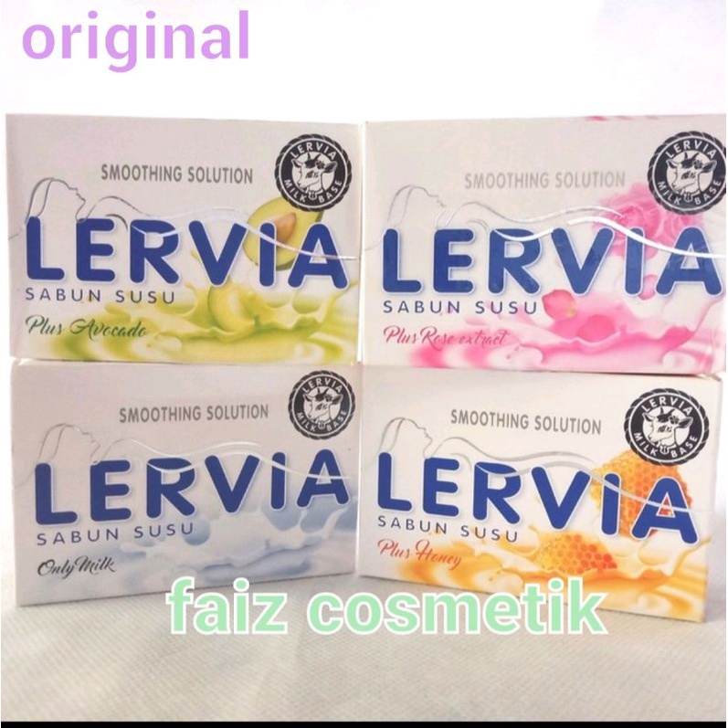 Sabun Lervia Susu Sabun Batang lervia