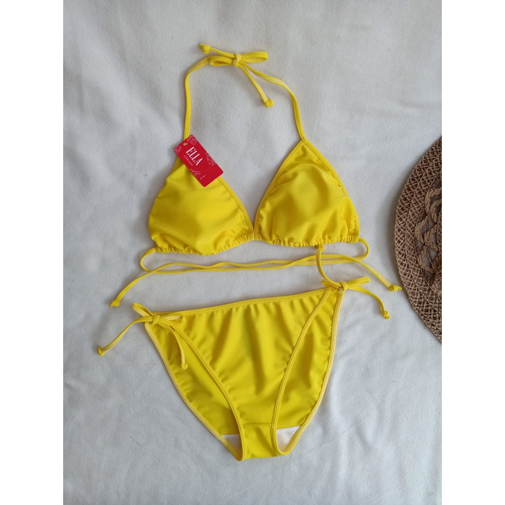 BK 3301 RXO WARNA KUNING - BIKINI PANTAi SEGITIGA WITH FOAM