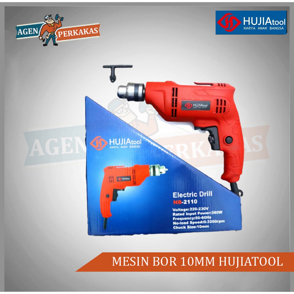 mesin bor 10mm uchiha hujiatool