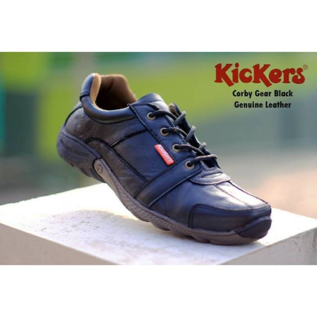 Sepatu Semi boots kulit Turing Motor