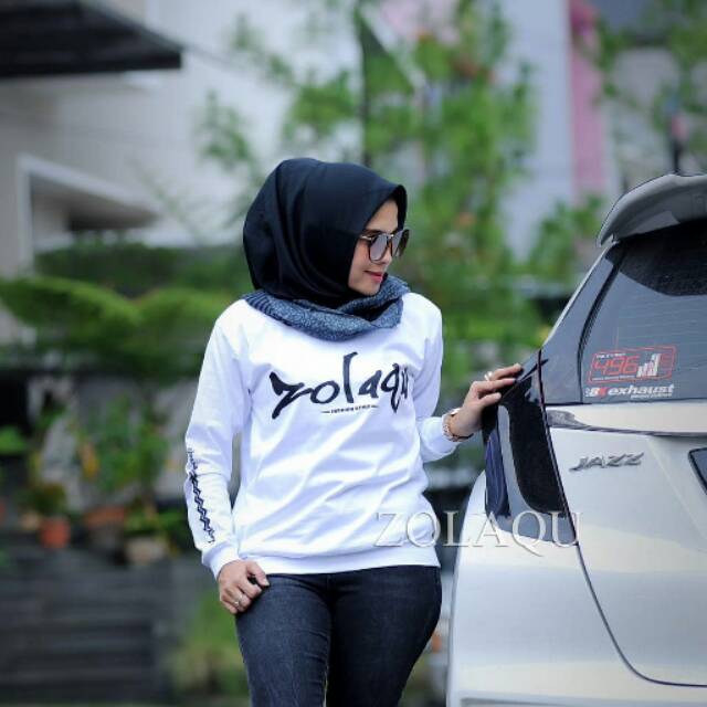 Kaos ZOLAQU TERBARU TERLARIS ORIGINAL PUTIH