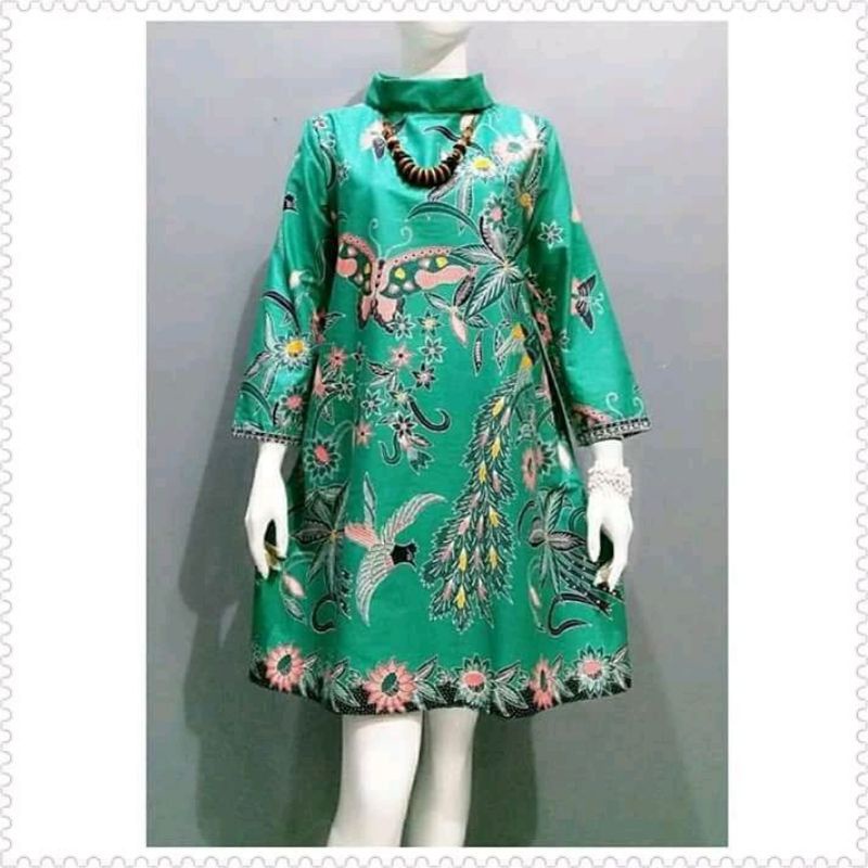 tunik batik wanita terbaru 2022 tunik batik wanita modern tunik batik Pekalongan grosir Tunik batik