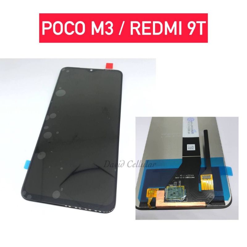 LCD TS XIAOMI POCO M3/LCD FULLSET TOUCHSCREEN XIAOMI REDMI 9T ORIGINAL