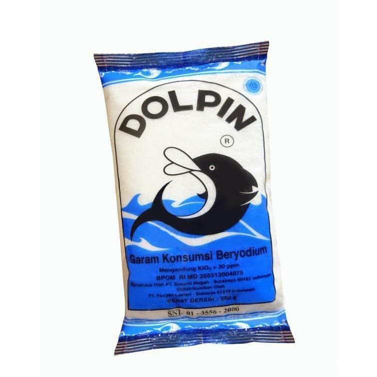 

Garam Dolpin 250grm / Garam Konsumsi Beryodium /- Garam Halus / Garam Dapur