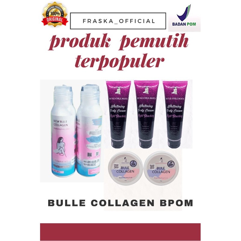 [READY] BULE COLLAGEN NIGHT BLEACHING, SCRUB BULE COLLAGEN, LOTION BULECOLLAGEN, PAKET BULE COLLAGEN