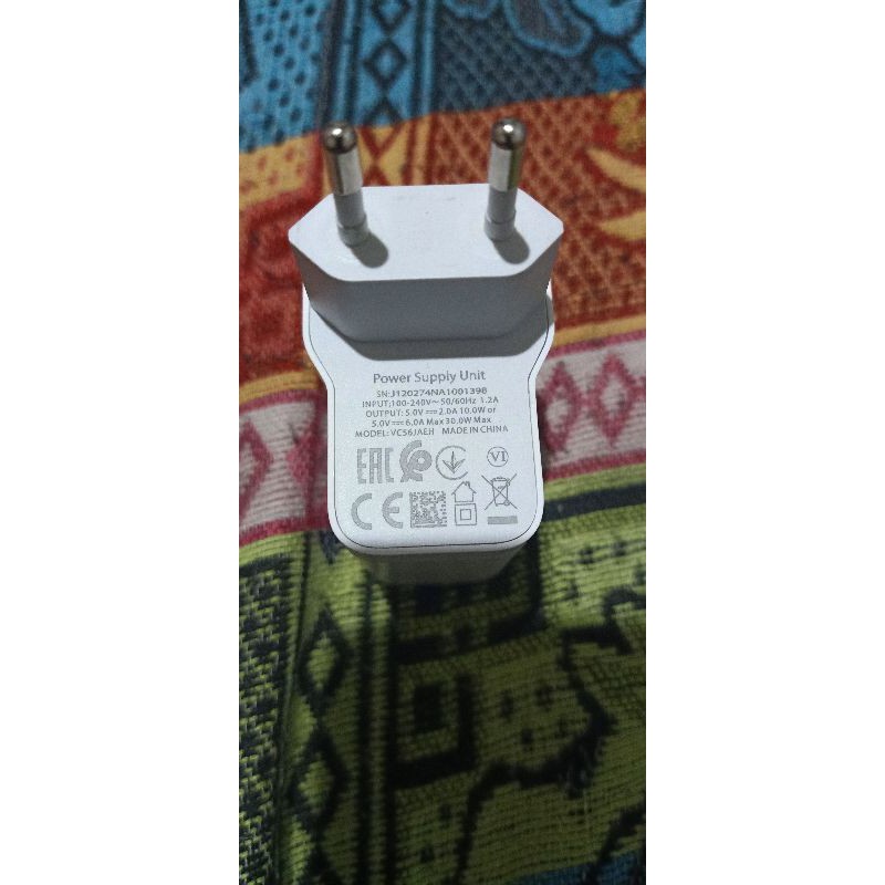 Charger Realme 7, dan 6Pro 30watt ori