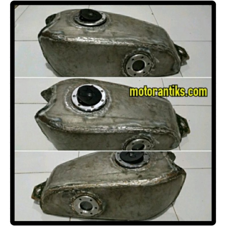 Tangki honda gl100 aquarium kanan kiri tutup tangki ninja