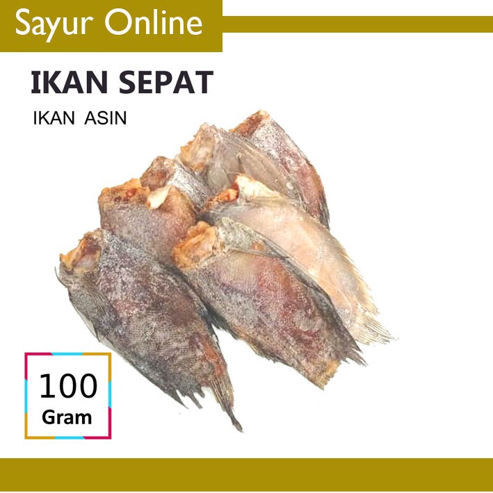 

[SayurOnline] IKAN ASIN SEPAT [100g]