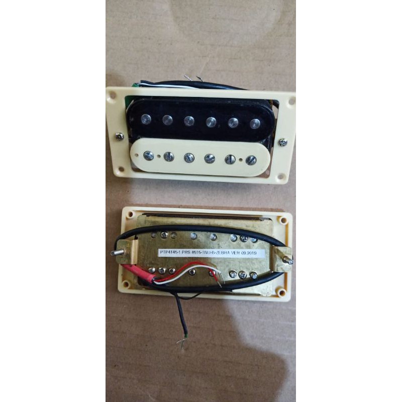 Pickup PRS zebra neck dan bridge