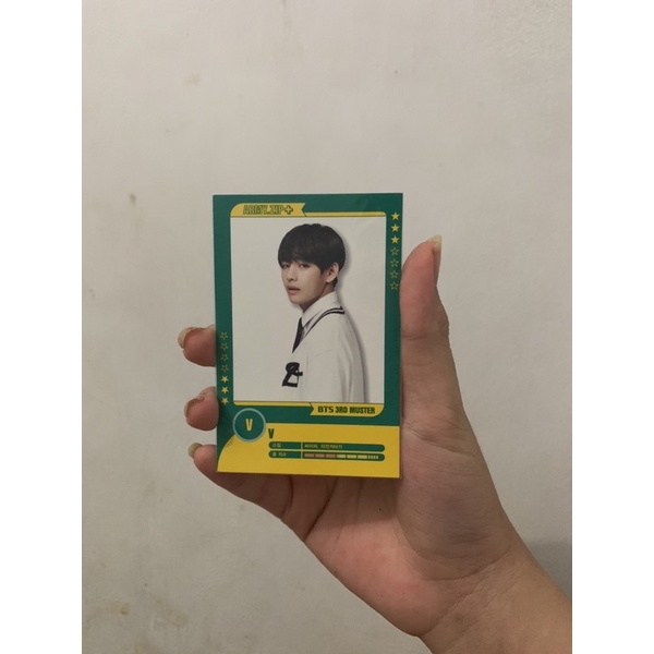 RARE MPC OFFICIAL BTS 3RD MUSTER V TAEHYUNG