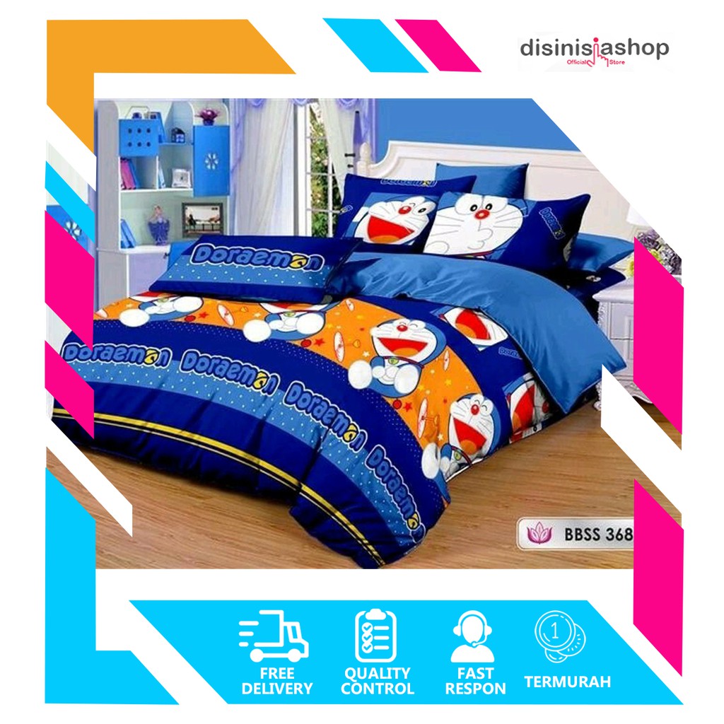 [DISINIAJA] Sprei Khansa Bed Cover Karakter Size 180x200