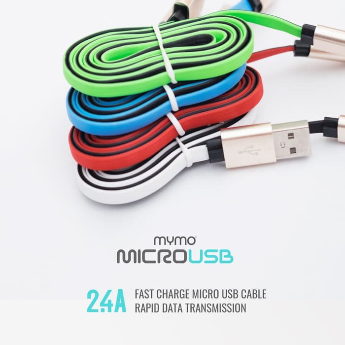 Kabel Data Fast Charging MYMO Micro USB 2.4A Quick Charge Data Cable Android Samsung Oppo Vivo