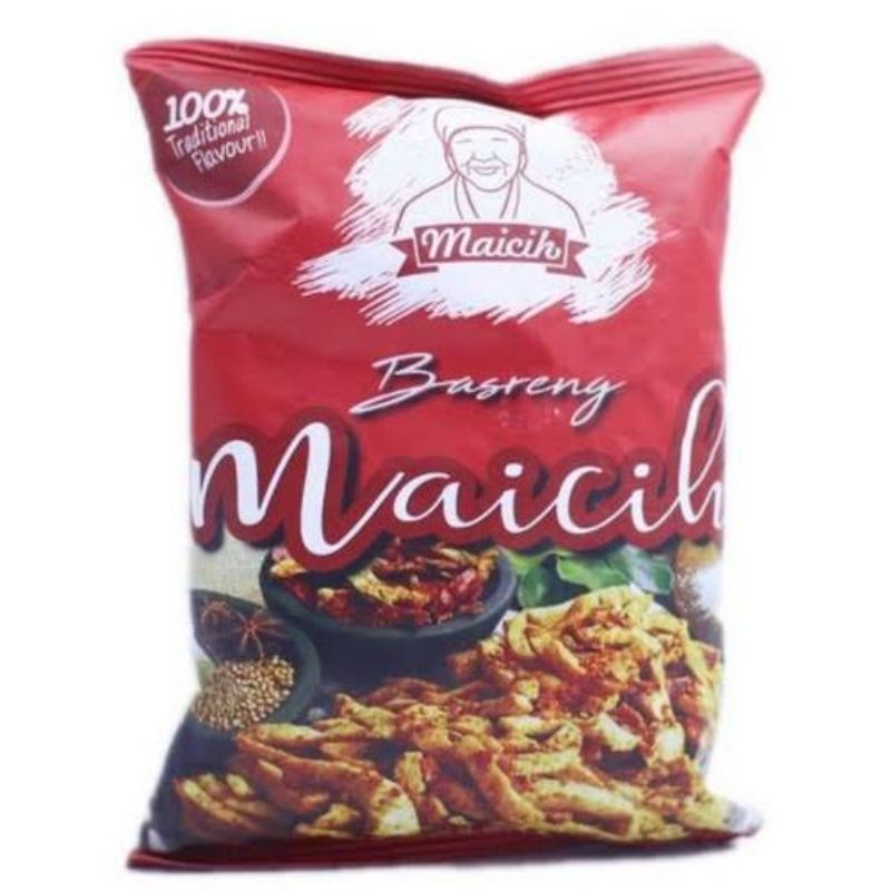 

maicih keripik basreng pedas 100% halal