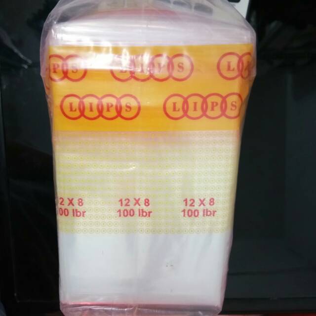 PE Plastik Klip uk 12x8