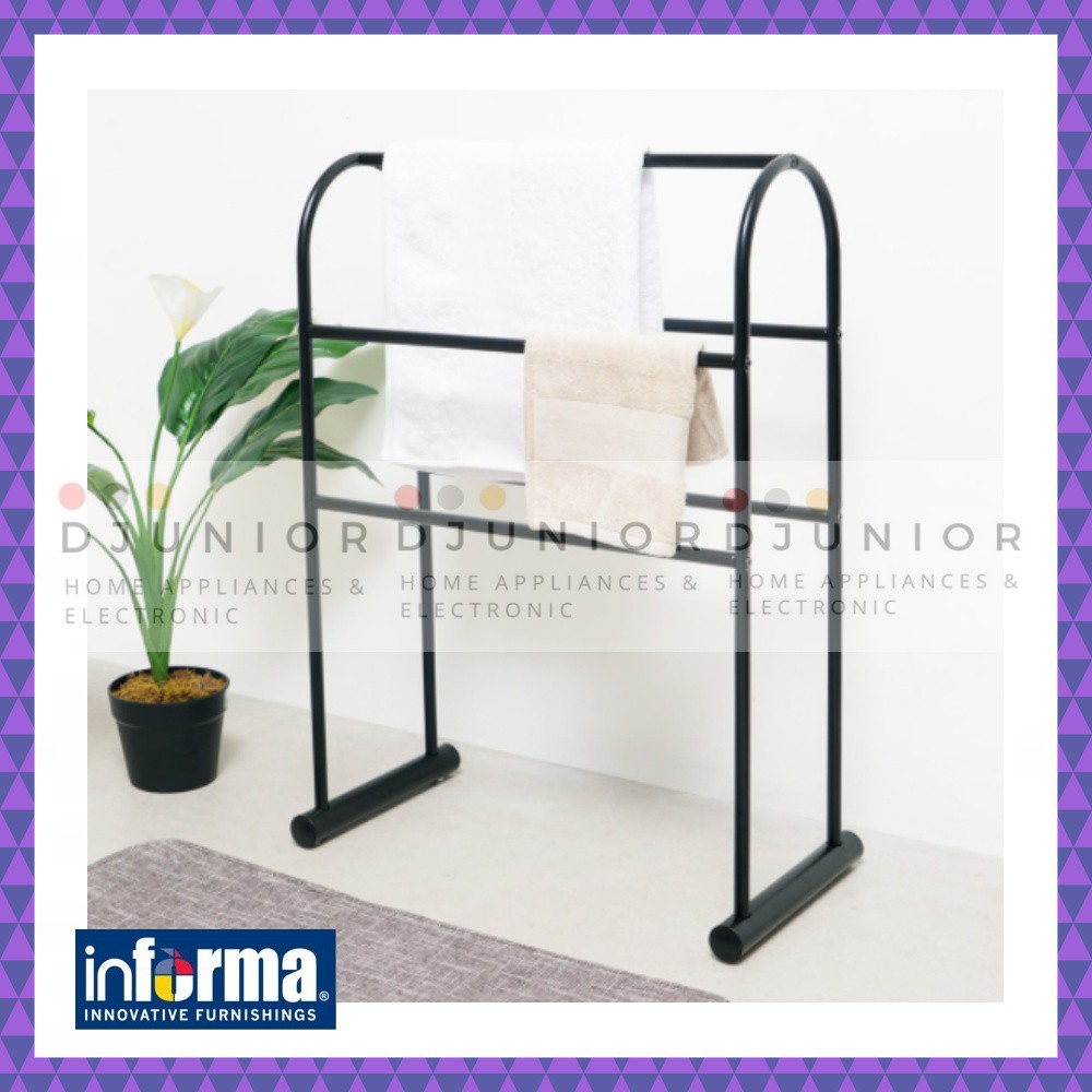 INFORMA - RAK JEMURAN HANDUK BAJU PAKAIAN / TOWEL STAND