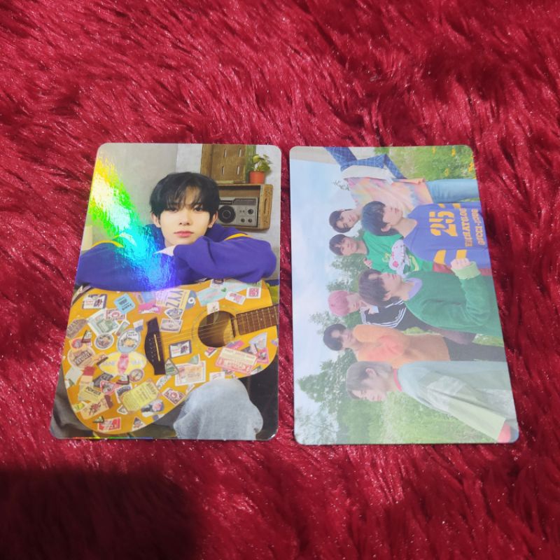 booked enhypen heeseung charybdis gitar photocard