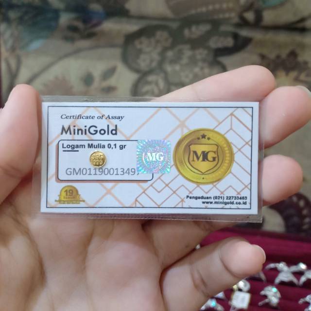 Logam Mulia MiniGold an Arinia
