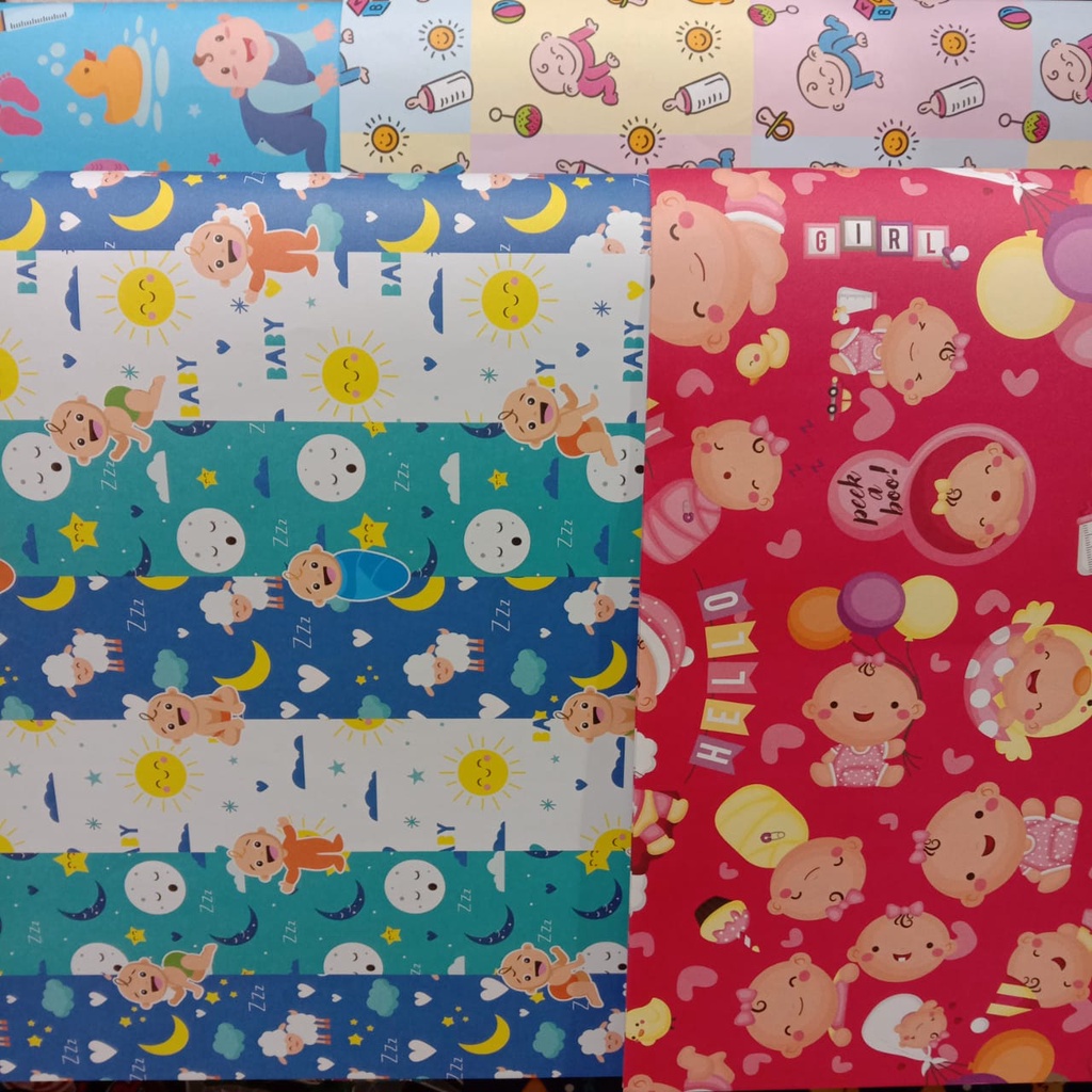 

Kertas Kado Baby Born Motif Gambar Karakter Cute Menarik Cantik By Vinolia