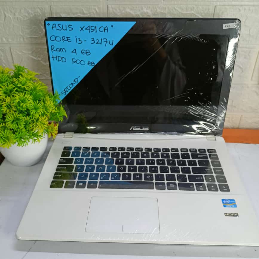 ASUS X451CA CORE I3-3217U RAM 4GB HDD 500GB 14 INCH