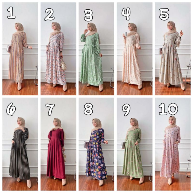 New Gamis Dress Milea hd id